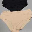 SHARICCA Women Seamless Cheeky Bikini No Show Panties Ladies Invisible Breathable Briefs Soft Stretch Underwear Multi Pack XL