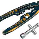 RC Shock Absorber Pliers 4 in 1 Multi-Function & 1/10 Wheel Wrench Tools for 1/8 1/10 Traxxas HSP Arrma Axial Losi Redcat RC Cars Trucks Rock Crawlers