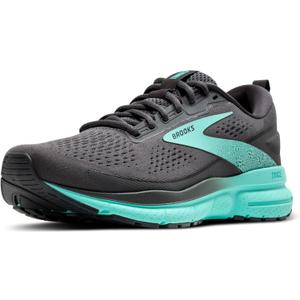 Brooks Womens Trace 3 Neutral Running Shoe (7.5, Ebony/Cockatoo)