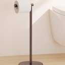 KES Brushed Bronze Toilet Paper Holder Stand, Toilet Roll Holder Free Standing with Heavy Base, 18/8 Stainless Steel, BPH283S1-BB