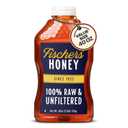 Fischer's 100% Pure, Raw & Unfiltered Honey, 40 oz  All-Natural Sweetener  Rich Flavor Profile, Packed with Nutrients