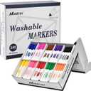Madisi Washable Markers, Broad Line Markers, Assorted Colors, Classroom Bulk Pack, 240 Count