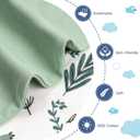ZIGJOY Baby Transitional Swaddles for Newborns: 0.5 Tog Arms Up Sleep Sack 6-12 Months Soft Cotton Shark Fin 2 Way Zipper