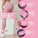 Ankle Straps Resistance Bands with Cuffs, Ankle Bands for Working Out, Ankle Resistance Band for Leg, Booty Workout Equipment for Kickbacks Hip Fitness Training