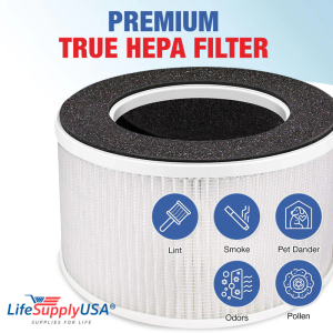 Life Supply USA HEPA AIR Filter Compatible With Homelabs Replacement ER811