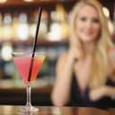 YAOSHENG [500 Count] 5.12 Inch Cocktail Stirrers Black Straws Coffee Plastic Sip Stir Swizzle Sticks for Coffee,Cocktail,Party, Bar, Kitchen, Cafe