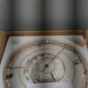 42" Gold Fandelier Ceiling Fan with Light, Crystal Chandelier with Fan Retractable Ceiling Fan with Lights and Remote Dimmable Chandelier Fans for Bedroom Living Room Dinning Room Kitchen