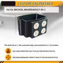 Archoil Holder Magnetic, Thickening Magnets Holder Fit Archoil 40.6 Oz(1.2L) Diesel Treatment, Diesel Additive Holder for Truck, Tractors Etc
