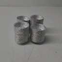 100 Pcs Aluminum Foil Mini Pans, Great for Baking Tarts, Quiche, Pudding, etc.