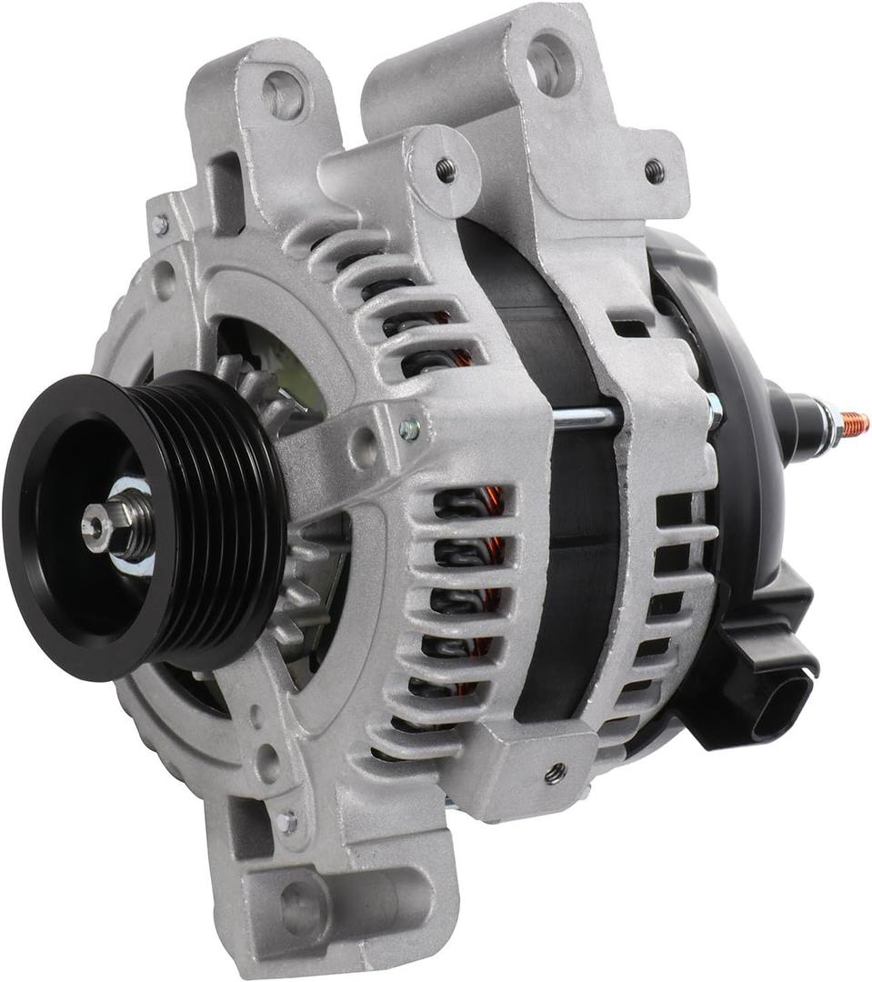 New Alternator Fit for 2005 2006 2007 for Cadillac CTS 2.8L 2004 2005 2006 2007 for Cadillac CTS 3.6L, Replace OE 11044 AL8521X 104210-3190 104210-3191 104210-4430 210-0531 25751145 25756439