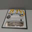 DOK TigerToes Premium Non-Slip Dog Socks for Hardwood Floors - Extra-Thick Grip That Works Even When Twisted - Prevents Licking, Slipping, and Great for Dog Paw Protection (Cool Caramel, Large)