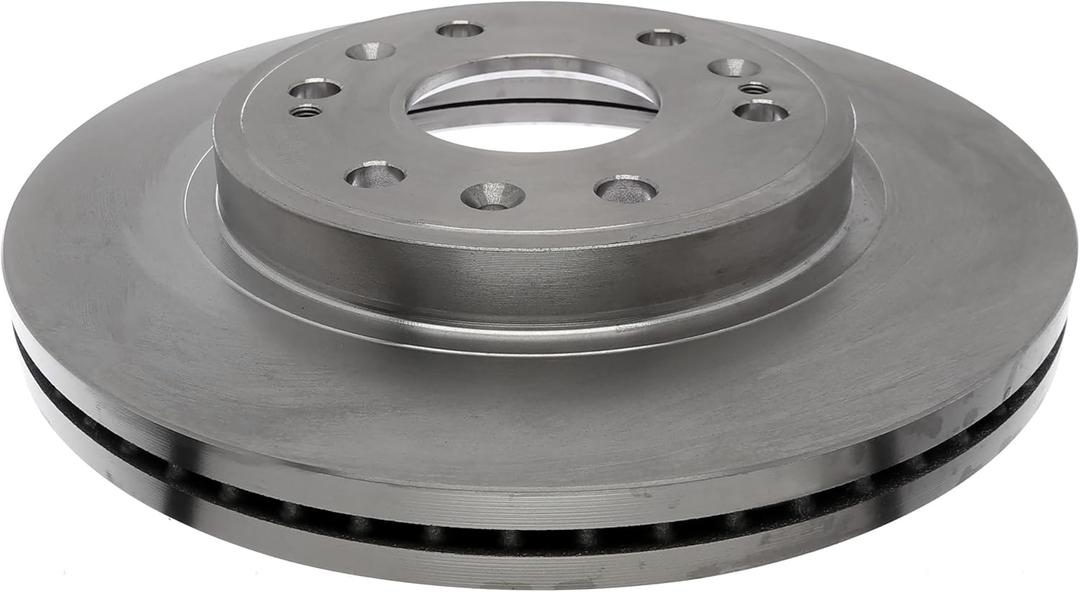 ACDelco Silver Non-Coated Front Brake Rotor 18A1705A | GM 19241834 Brake Rotors for Select Cadillac Escalade, XTS, Chevrolet Avalanche, Chevy Silverado, Suburban, Tahoe, GMC Yukon, and More