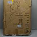 OWLKELA 24'' x 36'' Linen Bulletin Board, White Framed Corkboard, White Oak Frame Linen Cork Board, Vision Board and Decorative Hanging Pin Board