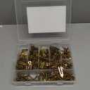 410 PCS Self Drilling Drywall Anchors with Screws Kit - 2 Sizes Sheetrock Anchors & 4 Sizes Zinc Expansion Screws,2025 Upgraded Zinc Plated Steel,No Drill Needed, Holds Up to 66LB on Walls