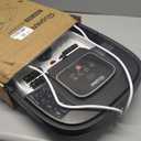 HOSPAN Collapsible Foot Spa with Heat, Bubble, Red Light, and Temperature Control, Foot Bath Massager with 8 Shiatsu Massage Rollers, Pedicure Foot Spa for Relaxation and Stress Relief, Black