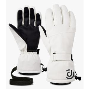 Winter Gloves Men Women Warm Waterproof Ski 5 Layer Touch Screen Snow Gloves for Cold Weather