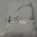 NICETOWN White Linen Sheer Curtains and Drapes 84 inches Long, Rod Pocket & Back Tab semitransparent with Light Through Vertical Window Treatments for Sliding Glass Door & Living Room, 52"W, Set of 2