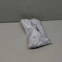 Grey White Marble Shower Curtain Set with 12 Hooks, Abstract Modern Luxury Gray White Marble Shower Curtains for Bathroom, Waterproof Fabric, 72" W X 72" L