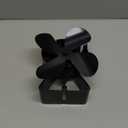 VODA Wood Stove Fan Heat Powered Fireplace Fan No Electric, Heat Activated Thermal Fan for Wood Burning Stove/Log Burner, Fireplace Accessories (XX Large)