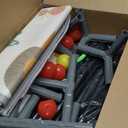 Baby Playpen with Mat, 50 x 50 inch, PlayPen for Babies and Toddlers, Sturdy Safety Play Pen with Soft Breathable Mesh (Ball and Pull Rings Included)