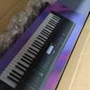 Yamaha 61 Touch Sensitive Keys Portable Keyboard for Beginners with Music Rest, Power Adapter PSR-E383