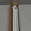 Tension Curtain Rod 31 to 75 Inch Spring Tension Rod for Windows Adjustable Curtain Rod No Drilling Expandable Pressure Curtain Rod Tension Rods for Window, Bathroom, Kitchen, Doorway (White)