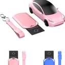 2 x Key Card Holder for Tesla: 2Pack Silicone Card Key Holder Soft Card Key Cover for Tesla Model Y 3 S X Accessories