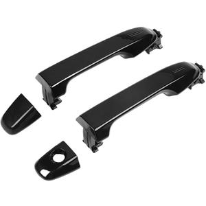 Front Driver & Passenger Exterior Door Handles 69211-06090 69217-06370 for Toyota Camry 2012-2017 - Set of 2