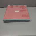 Pinkunn 64pcs 4in Christmas Ornament Storage Box with Dividers Tray Stores Holiday Ornament Adjustable Dividers Double Zipper Label Slot Two Handles Storage Container Box Keeps Xmas Decor(red)