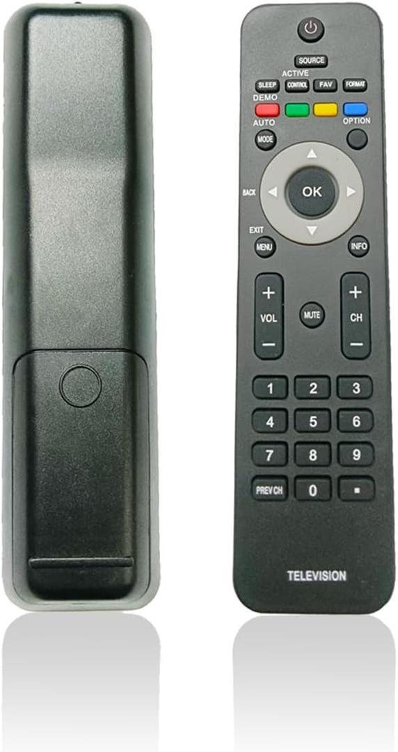 Remote Control for Philips LCD TV 32PFL3403D/27 42PFL3603D/27 42PFL5603D/27 42PFL7403D/27 47PFL3704D/F7 47PFL5704D/F7 47PFL7403D/F7 52PFL5603D/F7 52PFL5704D/F7 Replacement