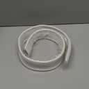 SUNMON Silicone Door Draft Stopper, 39in Upgraded Door Slide-On Under Door Seal Blocker, Under Door Sweep Weather StrippingWhite