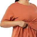 Amazon Essentials Womens Cotton Modal Maternity and Nursing Sleepwear Pajama Set (X-Small, Terracotta)