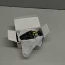 QUMY Dog Shoes for Large Dogs, Medium Dog Boots & Paw Protectors for Winter Snowy Day, Summer Hot Pavement, Water-Resistant in Rainy Weather, Outdoor Walking, Indoor Hard floors Skid-Resistant Sole (Size 5: 2.4''x2.8''(W*L) (Pack of 4))