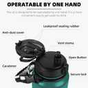 Fanhaw 40 oz Insulated Stainless Steel Water Bottle with Chug Lid, Leakproof & Sweat-Free Extra-Large Metal Bottle for Outdoor, Hiking & Gym (Green Blue)