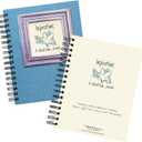 Write it Down series by Journals Unlimited, Guided Journal, Inspirations, A Gratitude Journal, Full-size 7.5"x 9", Blue Hard Cover, Made in USA