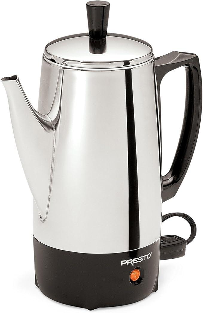 Presto 02822 6Cup StainlessSteel Coffee Percolator