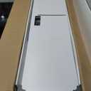 Dresser for Bedroom with 10 Drawers, White Storage Organizer TV Stand for 55" TV with LED Lights and Sockets, Fabric Chest of Drawers with PU Finish for Kid Room, Entryway, Living Room, Hallway