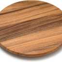 Lipper International Acacia Wood 16" Lazy Susan Kitchen Turntable