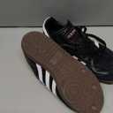 adidas Unisex Adult Samba Indoor Shoe (6.5 Women/5.5 Men, Black/White/Vivid Red)