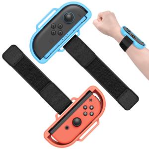KOVA Wristbands for Nintendo Switch 2 (2025)/Switch 1 for Just Dance 2026/2025/2024/Zumba Burn it Up,2 Pack Secure & Skin-Kindly Wrist Straps Accessories for JoyCon 2,fit Adult & Kids