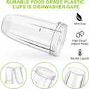 2-Pack 32 oz Replacement Blender Cups for Nutribullet 600W and 900W Compatible with NutriBullet Extractor Blades