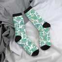 Alien Funny Socks Novelty Crew Socks For Women Men
