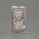 Compatible with Cute iPhone 14 Pro Max Holder case, Pink Wave Frame Phone Case Stand with Love Heart Kickstand Raised Camera Protection Luxury Plating Shockproof TPU Protective Cover for Women Girls