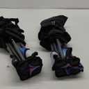 Roptat 2 Pack Camping Stool,Portable Folding Compact Lightweight Stool Seat for Camping Fishing Hiking Gardening Outdoor Walking Backpacking Travelling and Beach with Carry Bag (Dark Galaxy)