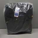 21 Inch Rolling Duffle Bag with Wheels for Men - Water Resistant Wheeled Duffle Bag for Weekend Travel & Overnight Trips (Black)