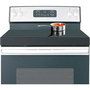 Stainless Steel Gas Stove Top Cover, Noodle Board Cooktop Cover, Kitchen Organizer for Gas and Electric Stove Range Expanding Kitchen Space, Large Size 36"x 23.6"x3", Black