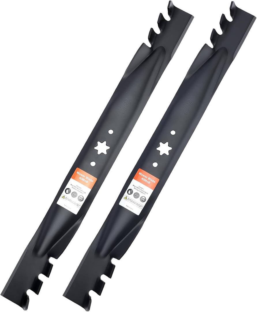 942-04290-X Mulching Blade for Cub Cadet 46" Deck Mower Replace for 942-04290 942-04244 742-04244 742-04290 (6 Point Star Mounting Hole)