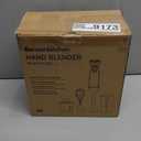 Bonsenkitchen 4-in-1 Immersion Blender Handheld, 20 Speeds Hand Blender with Turbo Mode, Stainless Steel Blade, Egg Whisk, Beaker & Chopper Bowl, Stick Mixer for Soup, Smoothie, Puree, Baby Food