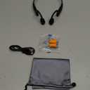 Bone Conduction Headphones Bluetooth, Open Ear Headphones Wireless Bluetooth with 6-10H Long Life Black