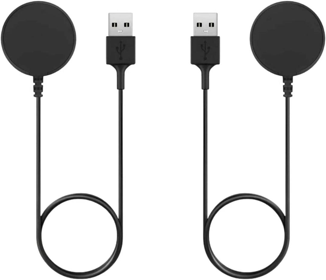 2 Pack Charger Compatible with Samsung Galaxy Watch 7/6/6 Classic/ 5/5 Pro/4/4 Classic/3/Active 2/Active Fast Charging, 3.3ft